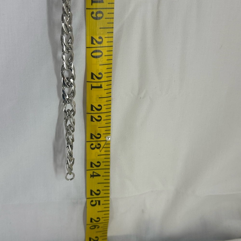 Silver plated Chain Necklace - Picture 4 of 4